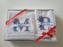 Charger l'image dans la galerie, Coffret serviette personnalisée