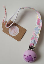Charger l'image dans la galerie, attache tétine violette